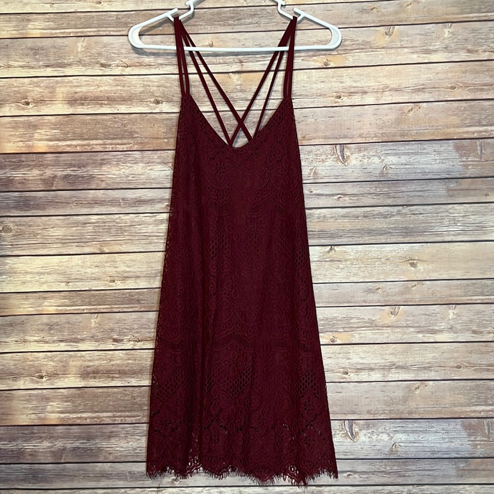 Red Lace Dress